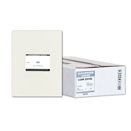 Pure Image Pure Image Synthetic Cleanroom Paper, 8.5x11, White 22lb, 250 sheets /ream, 10 reams p/PK LCIW 2010C